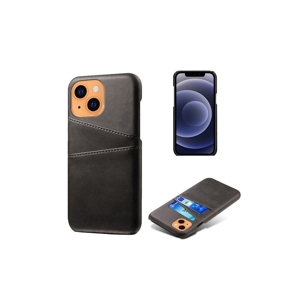 Leather Case With Card Slot Compatible With Iphone 13 Black 9110895438213