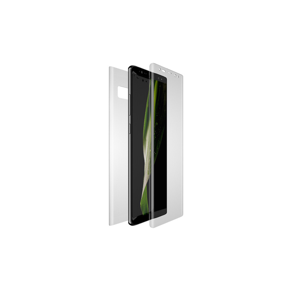 Compatible With Samsung Galaxy S10 Plus - Front&Back Screen Protector (Hutech) Transparent 9110895438091