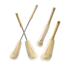 Long Handle Bottle Cleaning Brush Set with Multiple Heads for Narrow Neck Bottles and Travel Mugs