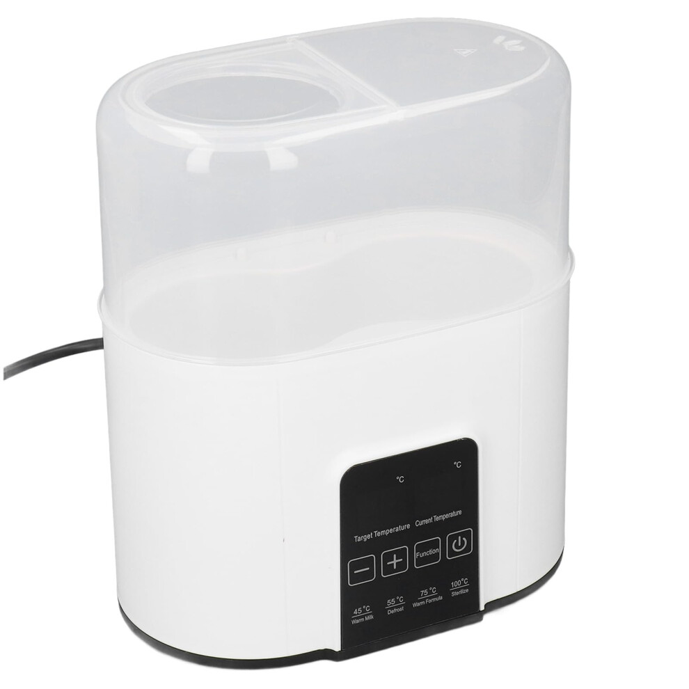 Fast Baby Bottle Warmer with Dual Capacity and Precise Temperature Control for Night Feedings