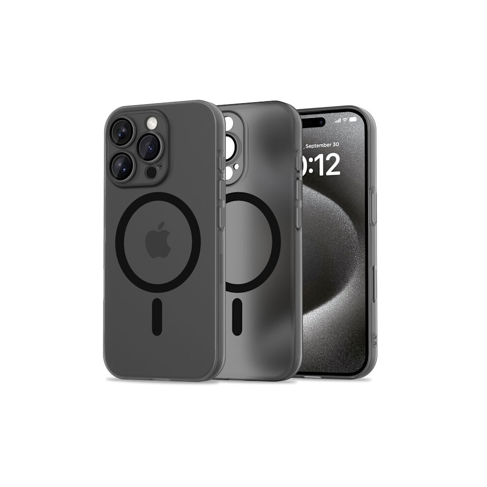 Tech-Protect Compatible With Iphone 16 Pro Max Case Magsafe Magslim Matte Black 9389440749573