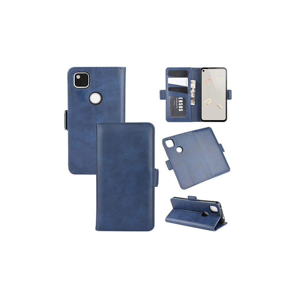 Wallet Case For Google Pixel 4A Blue 9389440749726