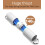 Automatic Door Closer Adjustable Self Closing Heavy Duty for Home Easy Install White 140LB 4