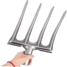 CKLXNGT Mini Cultivator & Shovel Combo - Heavy Duty Gardening Tools, Strong Manganese Steel, Efficient & Hardwearing for Soil Loosening