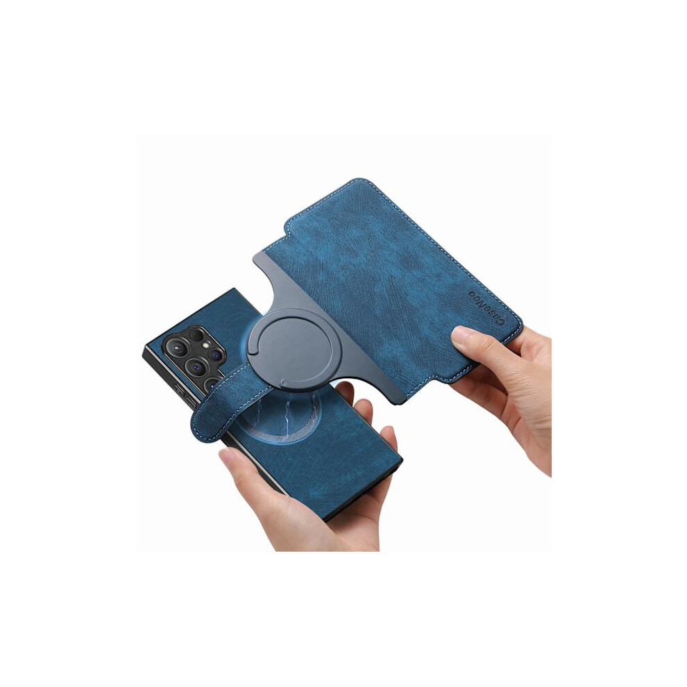 Rfid Protection Case With Magsafe, 2-Piece Separable Design, Compatible With Samsung Galaxy Series, Compatible With Samsung S24 Plus (Blue) Blue 9389440753648