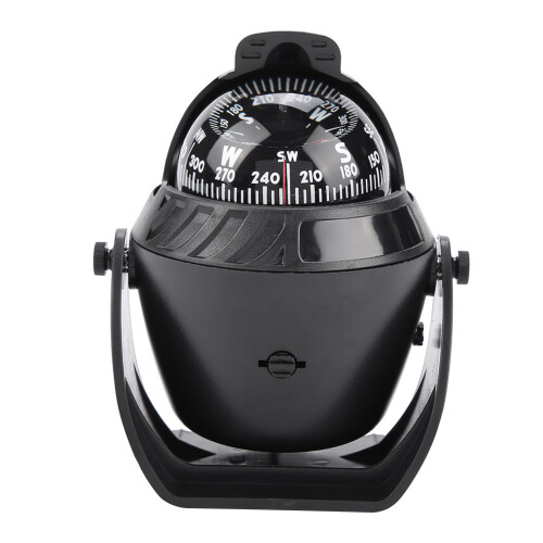 Illuminated Dash Compass Digital Marine Compass, Electronic Navigation With Adjustable Mounting Brackets For Precise Heading In Extreme Weather 1