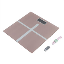 Balanza inteligente para el control de la salud, báscula corporal con pantalla LED y cristal templado para una durabilidad excepcional, función