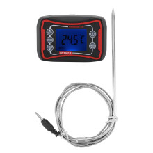 Long Range Wireless Meat Thermometer For Smoker, Stainless Steel Probe Waterproof, Grill Temperature Control With Data Hold Function, Lightweight And