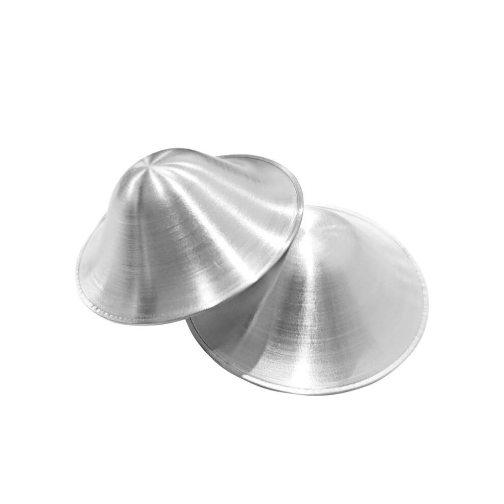 999 Pure Nipple Shields For Breastfeeding Moms, Reusable Nursing Cups For Sore Nipples Silver