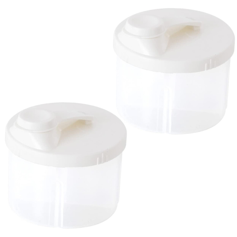 Baby Formula Dispenser 4 Compartment Leak Proof Container for Travel Milk Powder Storage
