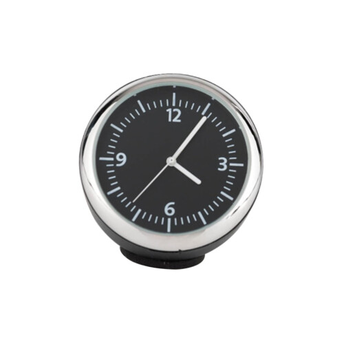 Car Temperature Clock with Luminous Night Display, Dashboard or Vent Mount, Waterproof Design