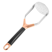 Stainless Steel Potato Ricer with Ergonomic Grip for Smooth Mashed Potatoes and Kitchen Use