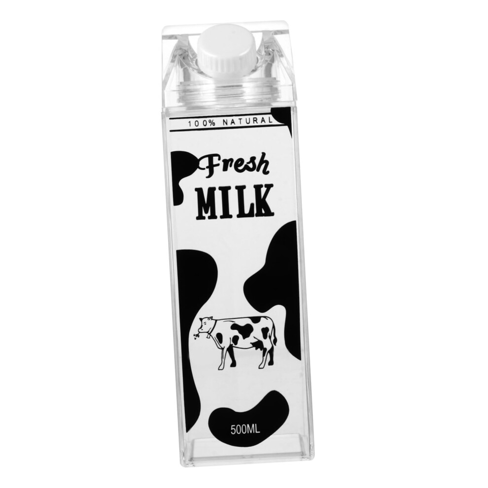 Milk Storage Bottle with LeakProof Lid for Fridge, Cold Drinks and Breastmilk
