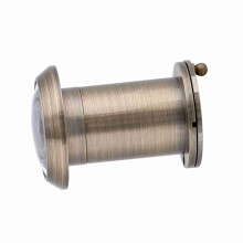 Security Door Scope 220 Wide Angle Optical Glass for Home Bronze Finish