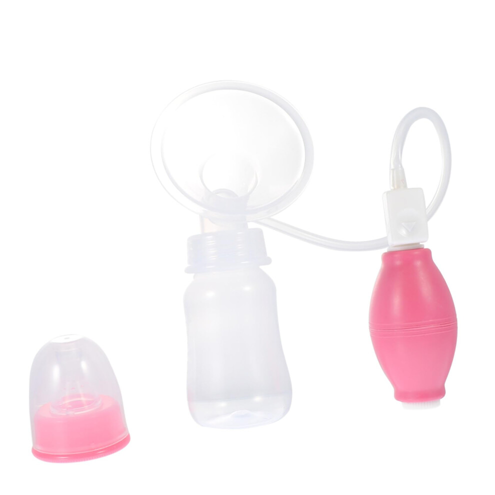 Manual Breast Pump with Soft Silicone Milk Collector, Comfortable Suction, Compact for Travel