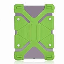 Grünes silikon Weichhülle mit verstellbarem Griff für 8,9-12 Zoll iPad / Samsung / Lenovo Tablets