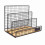 Desktop Three-Grid Book End Data File Rack Storage Rack Bill Document Storage Rack Durable and Convenient Wrought 1