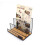 Desktop Three-Grid Book End Data File Rack Storage Rack Bill Document Storage Rack Durable and Convenient Wrought 2
