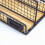 Desktop Three-Grid Book End Data File Rack Storage Rack Bill Document Storage Rack Durable and Convenient Wrought 6