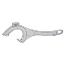 Aluminum Bucket Lid Opener Wrench with Long Handle Leverage for Easy and Safe Pail Lid Removal