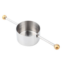 Cocktail-Jigger aus Edelstahl, vielseitiger Mixbecher, leicht und formschön, mit elegantem Barzubehör-Messbecher für präzise Messungen.