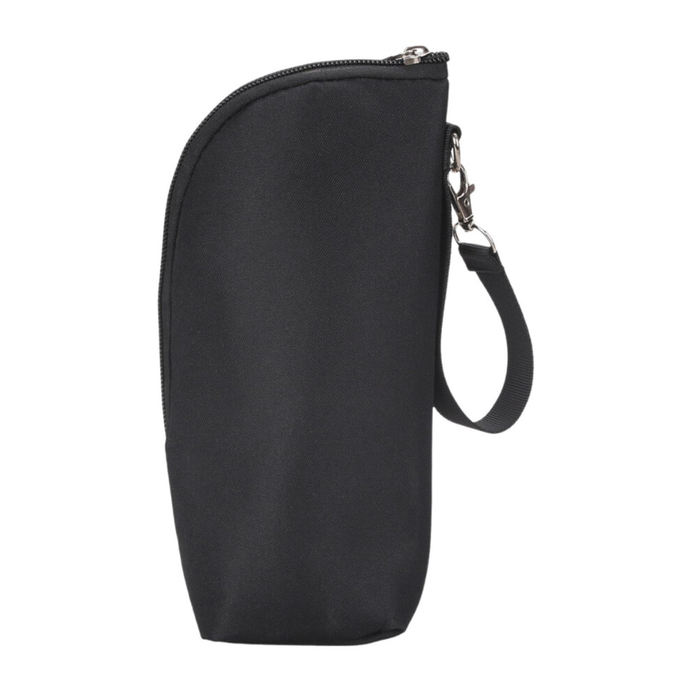 Breastmilk Cooler Bag With Longlasting Temperature Control, Insulated Baby Bottle Warmer For Travel, Black
