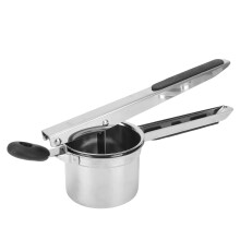 Potato Ricer with 3 Interchangeable Discs, 15oz Stainless Steel Masher with Heat Proof Grip for Mashed Potatoes