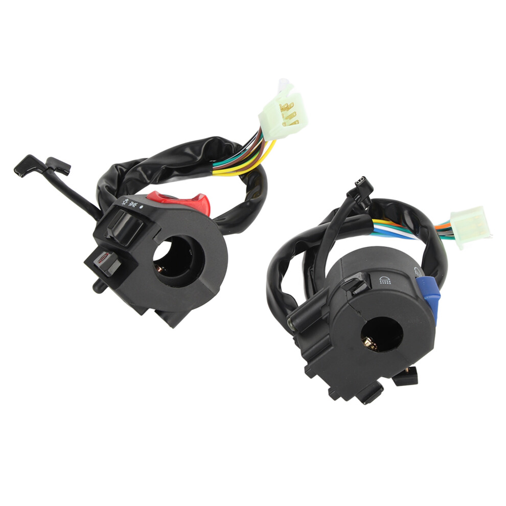 Motorcycle Handlebar Switch 7/8In With Horn & Ignition Control Easy Install 9331382818329
