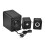 Mini USB 2.1 Wired Stereo Speaker Set with Bass, Black 4