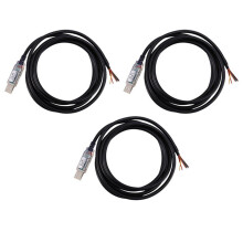 3X 1.8M Long Wire End,Usb-Rs485-We-1800-Bt Cable,Usb to Rs485 Serial for Industrial Control, Plc-Like Products
