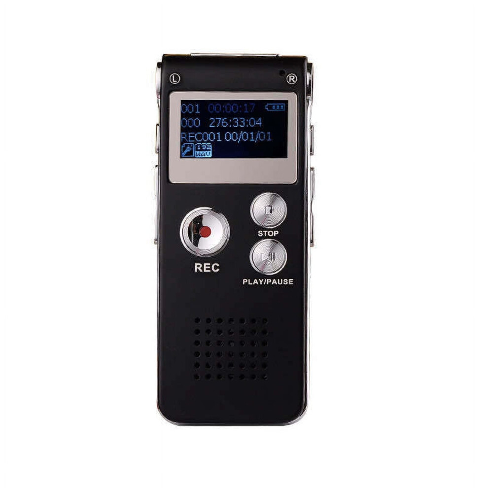Portable Rechargeable 8Gb Digital Audio Voice Recorder Dictaphone Mp3 Player 9389440763227