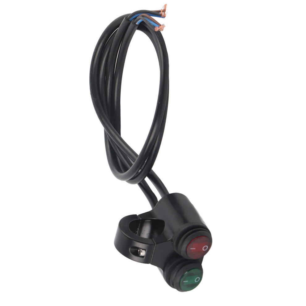 Motorcycle Handlebar 2-Button Switch 22Mm For Headlight Horn Fog Lights Model D 8741380163658
