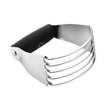 Stainless Steel Pastry Blender with Ergonomic AntiSlip Grip and Professional Dough Cutter for Baking