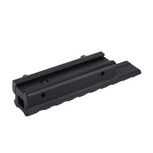 Rifle Scope Mount Converter 11mm Dovetail to 20mm Picatinny Rail Adapter