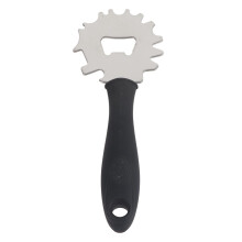 Grill Scraper Stainless Steel BBQ Cleaner, Bristle Safe Cleaning, HeatResistant Long Handle