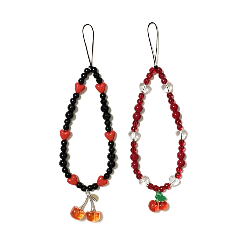 Beaded Phone Charm For Women With Decorative Beaded Design And Secure Wrist Strap 9070919183485