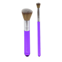2Piece FoodSafe Cake Decorating Brush Set with Synthetic Bristles for Fondant, Cookies, Cupcakes