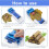 Spring Roll Maker and Sushi Roller, FoodGrade DIY Tool for  Shape, 2PCS Kitchen Set 5