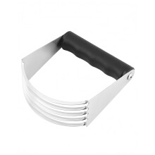 XL Heavy Duty Stainless Steel Pastry Blender and Dough Cutter with Ergonomic NonSlip Grip