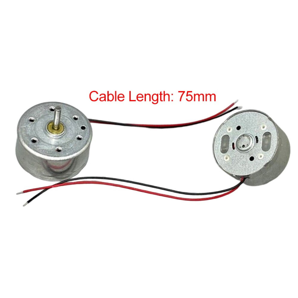 Rk-300C Rf-300Ca-12350 Dc 1.5V-6V 9000Rpm 24Mm Round Electric Motor Diy Fan 75Mm 9389440764682