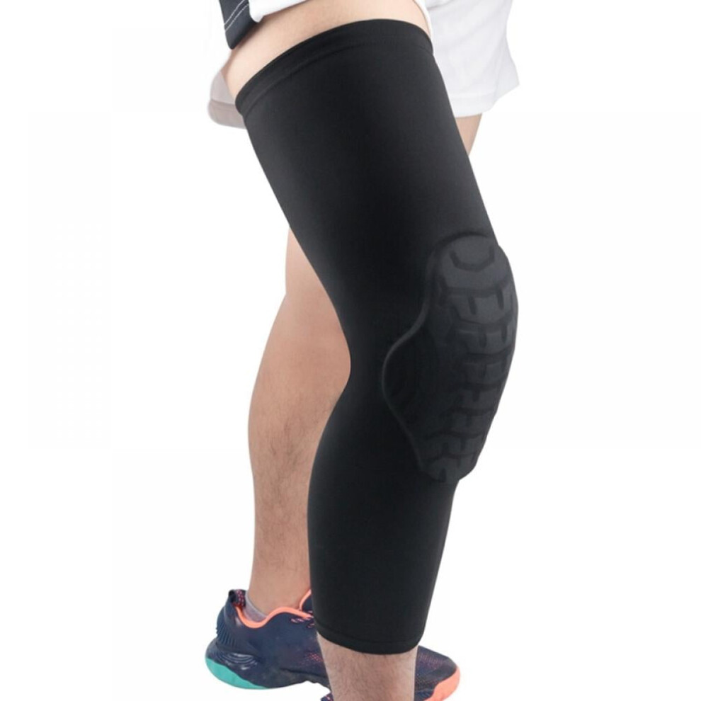 Knee Pads Leg Sleevesï¼Compression Collision Wrestling Protector Gear For Volleyball Basketball Football For Women Men 9389440766945