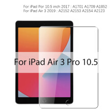 Tempered Glass Screen Protector compatible with iPad Pro 11 12.9 10.5, Air 3-5, Mini 6, 7th-10th Gen