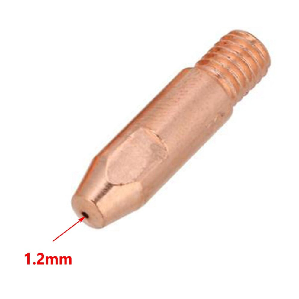 Mosiee Copper Contact Tip M6 For Binzel 24Kd Mig/Mag Welding Torch 0.8/1.0/1.2Mm 9389440767973