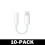 Digital Lightning to 3.5mm - AUX - compatible with iPhone compatible with iPad iPod 10-Pack 1