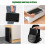 Foldable Step Stool, Adjustable with Non-Slip Platform, Thick Rubber Feet, 330 Lbs Capacity for Kitchen, Bedroom, Office, RV 3