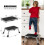 Foldable Step Stool, Adjustable with Non-Slip Platform, Thick Rubber Feet, 330 Lbs Capacity for Kitchen, Bedroom, Office, RV 7