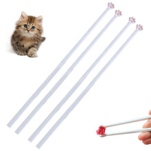 Cat Chopsticks with Cute Cat Paw Design, NonSlip Reusable Pink Chopsticks, Gift for Cat Lovers