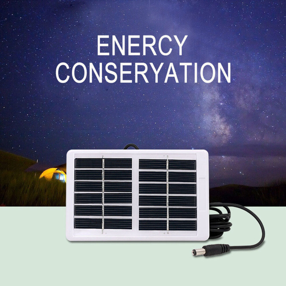 6V 1.2W Waterproof Solar Panel Charger For Outdoor & Emergency Use 8341382824184