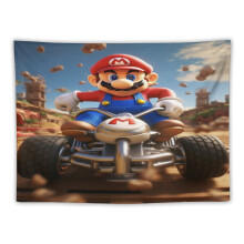 Super Mario Fashion Tapestries Living Room Bedroom Decor Tapesty Wall Hanging Cloth Art Background Wallcloth