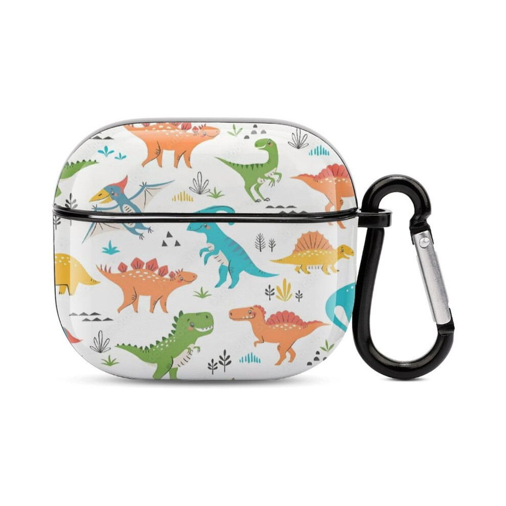 Cute Dinosaur Case For Compatible With Airpods 3, Airpod 3 Case For Women, Compatible With Airpods 3Rd Generation Case, Support Wireless Charging 9389440772366